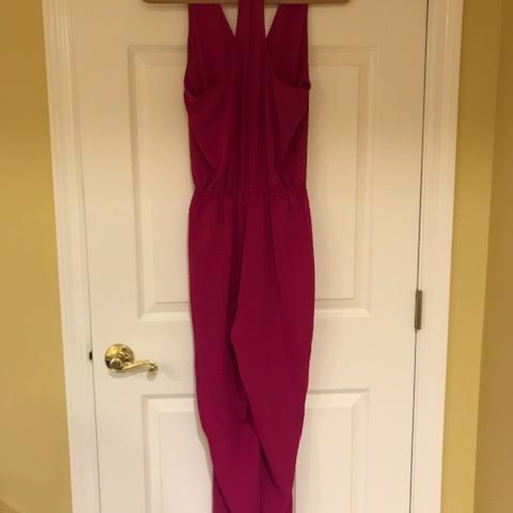 Hot Pink Jumpsuit - Picture 2 of 3